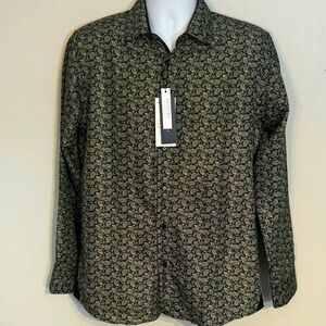 Paisley Collection Shirt NWT size large Silverstone